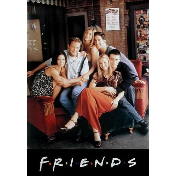 Friends TV Show Art Silk Poster Canvas Print